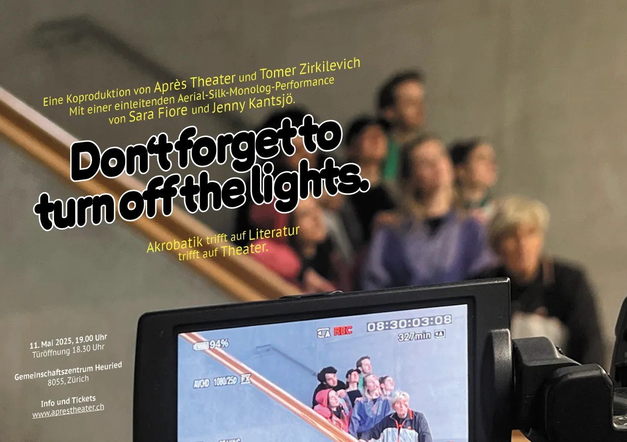 Don't Forget to Turn Off the Lights Flyer 1